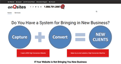 Desktop Screenshot of onqsites.com
